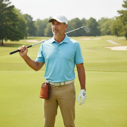 K0055SB | Pochette con Coulisse Hands-Free in Vera Pelle pieno fiore, ingrassata. Fodera in cotone. Colore Cognac. Dimensioni: cm 10 x 17 x 9,5. Confezione: Sacchetto Tessuto non Tessuto