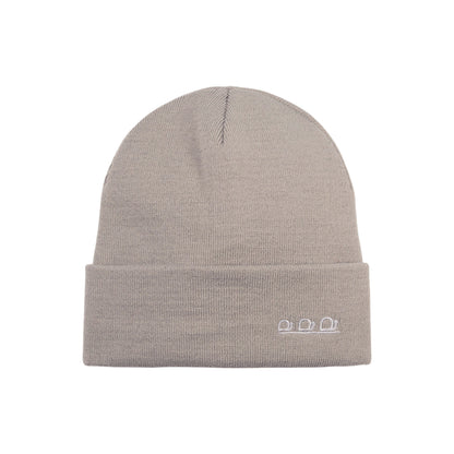 K5001AF | ORTLES - Berretto Unisex in Maglia Rasata Tubolare Made in Italy. Colore  Grigio Medio