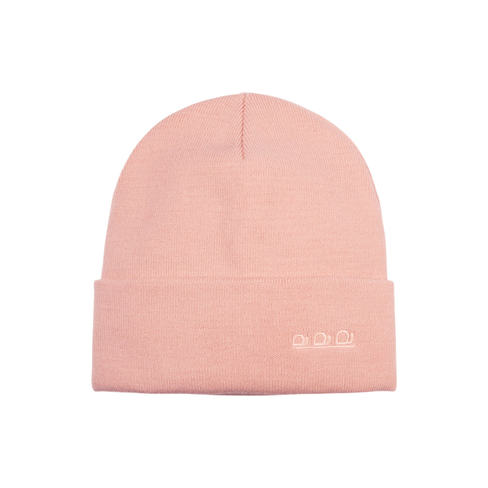 K5001AZ | ORTLES - Berretto Unisex in Maglia Rasata Tubolare Made in Italy. Colore Rosa Antico