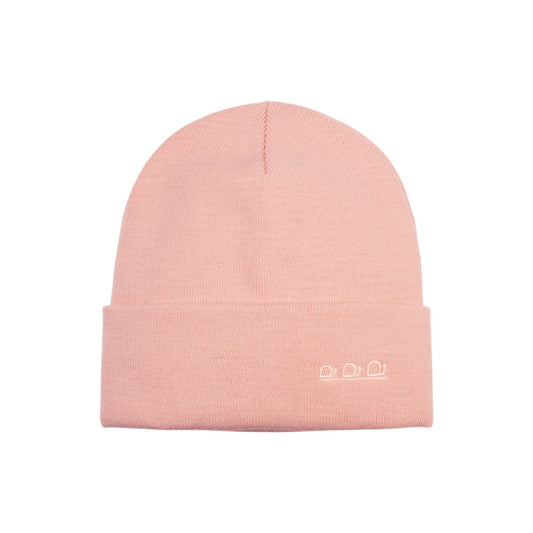 K5001AZ | ORTLES - Berretto Unisex in Maglia Rasata Tubolare Made in Italy. Colore Rosa Antico