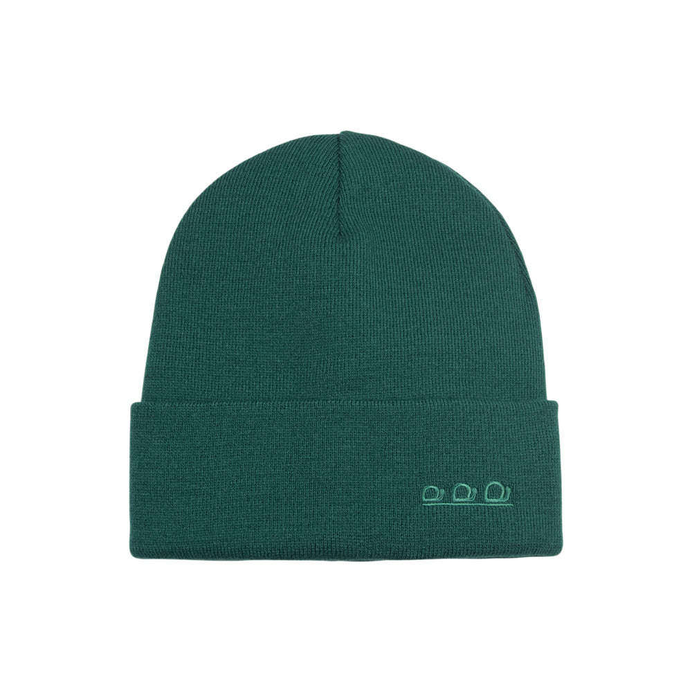 K5001BZ | ORTLES - Berretto Unisex in Maglia Rasata Tubolare Made in Italy. Colore Ottanio