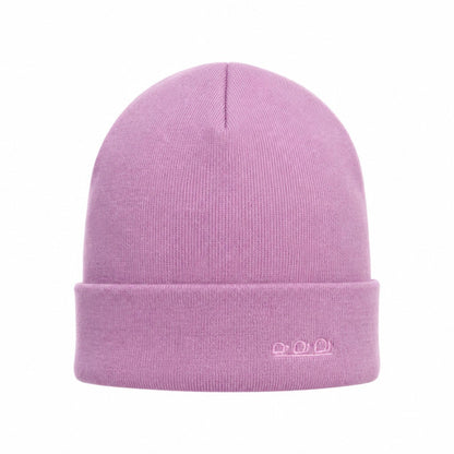 K5001CI | ORTLES - Berretto Unisex in Maglia Rasata Tubolare Made in Italy. Colore Lilla