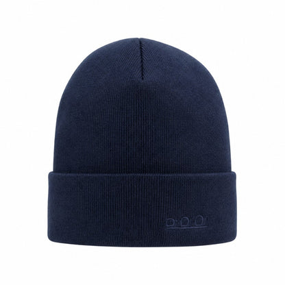 K5001CX | ORTLES - Berretto Unisex in Maglia Rasata Tubolare Made in Italy. Colore Blu Notte