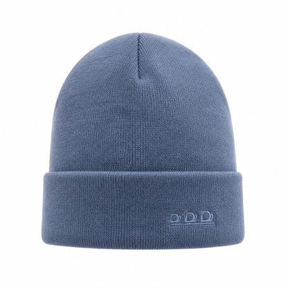 K5001P | ORTLES - Berretto Unisex in Maglia Rasata Tubolare Made in Italy. Colore Avio