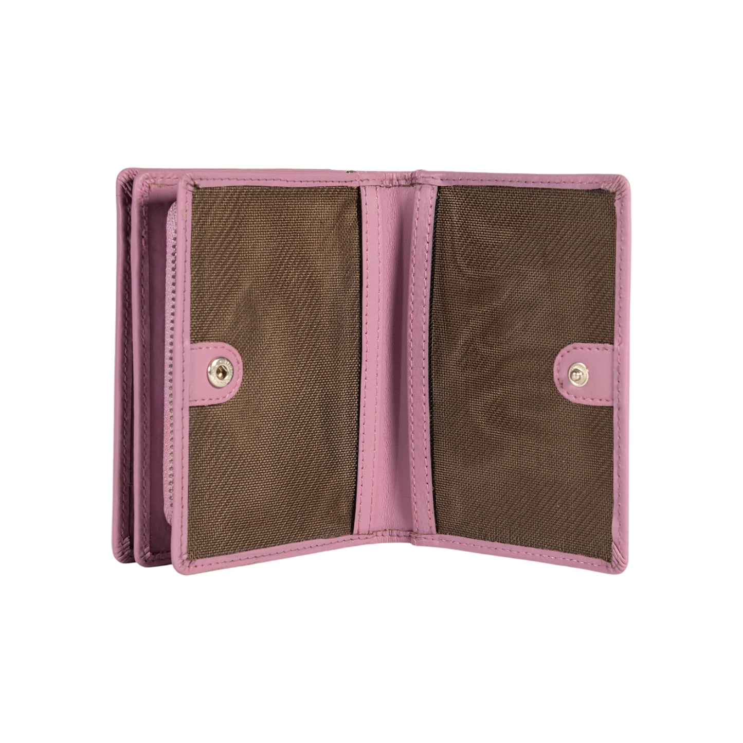 RB1083SCI | Portafogli Donna Made in Italy in Vera Pelle Liscia Opaca. Colore Lilla. Dimensioni (da chiuso): cm 13 x 9 x 2,5