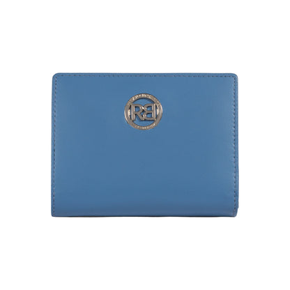 RB1083SCP | Portafogli Donna Made in Italy in Vera Pelle Liscia Opaca. Colore Glicine. Dimensioni (da chiuso): cm 13 x 9 x 2,5