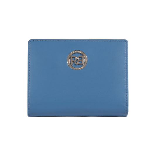 RB1083SCP | Portafogli Donna Made in Italy in Vera Pelle Liscia Opaca. Colore Glicine. Dimensioni (da chiuso): cm 13 x 9 x 2,5