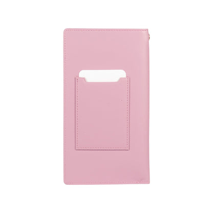 RB1087CI | Porta Occhiali/Smartphone con Tracollina Made in Italy in Vera Pelle Liscia Opaca. Colore Lilla