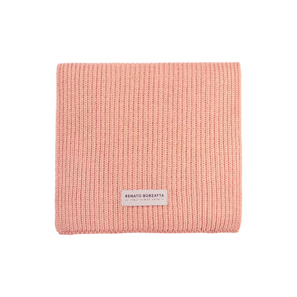 RB5002BJ | Sciarpa in Maglia CERVINO Misto Lana Made in Italy Col. Rosa