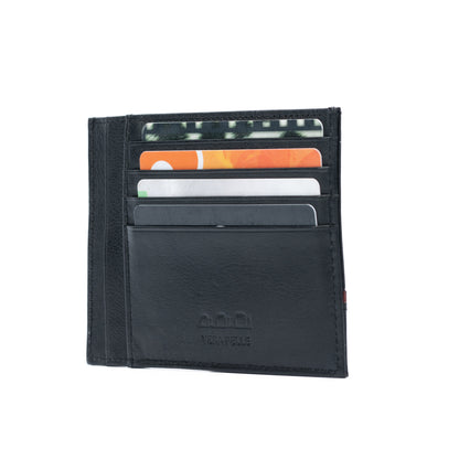 K10907AB | Document/credit card holder in Genuine Leather Col. Black