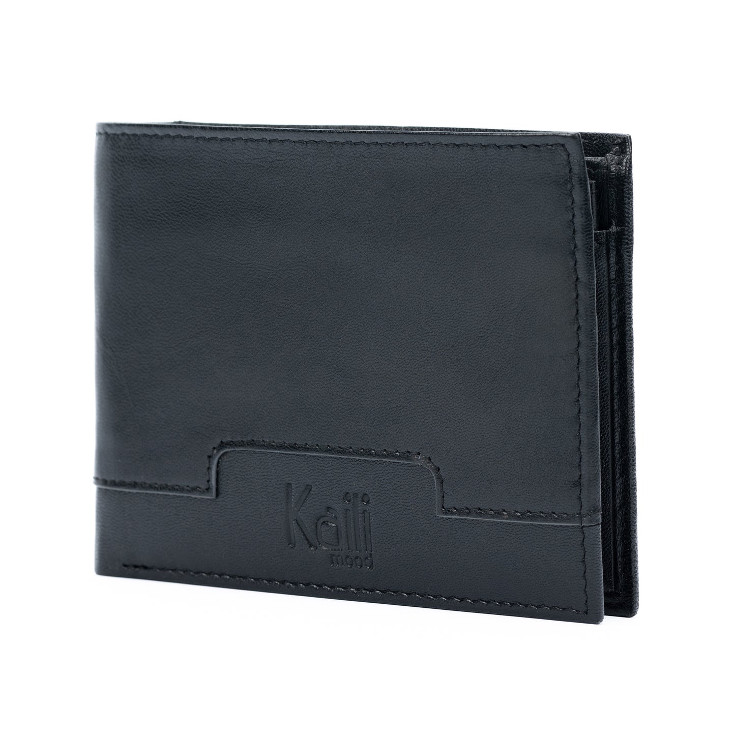 K11006AB | Men's Wallet in Genuine Leather Col. Black