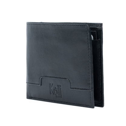 K11006AB | Men's Wallet in Genuine Leather Col. Black