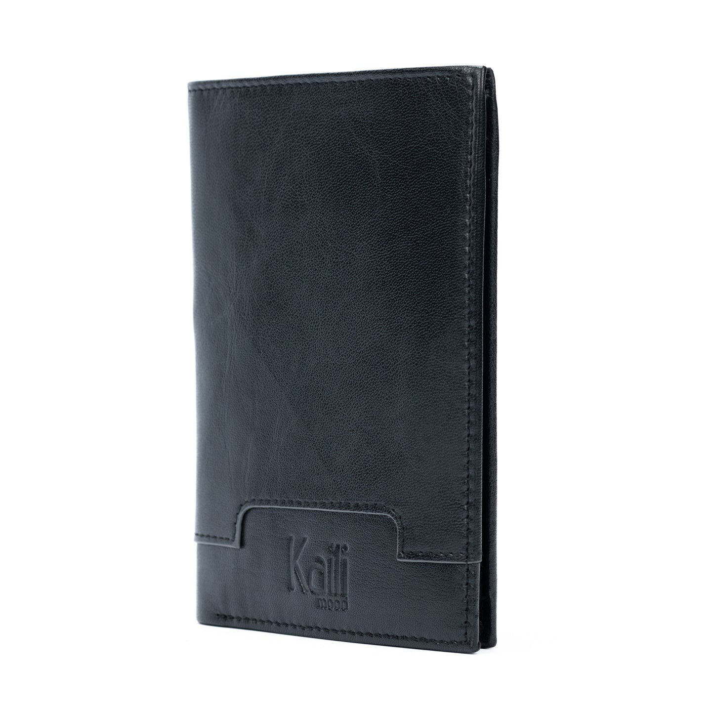 K11027AB | Men's Pocket Wallet in Genuine Leather Col. Black