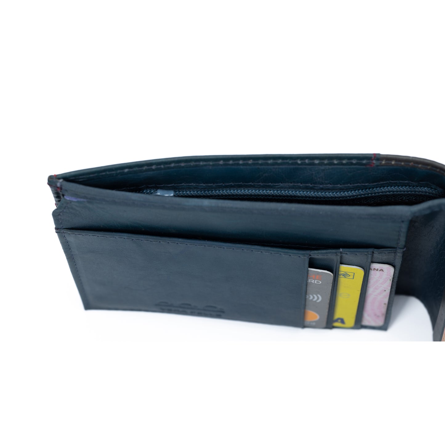 K11105DB | Men's Wallet in Genuine Leather Col. Blue