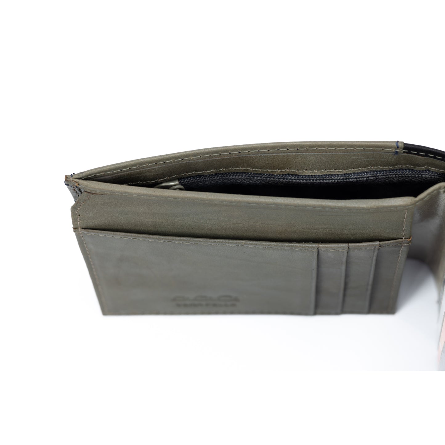 K11105FB | Men's Wallet in Genuine Leather Col. Grey