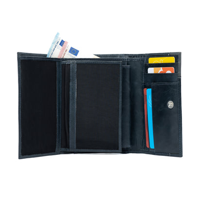 K11133AB | Women's Wallet in Genuine Leather Col. Black