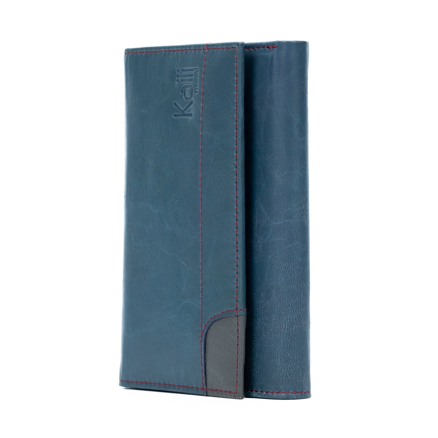 K11133DB | Women's Wallet in Genuine Leather Col. Blue